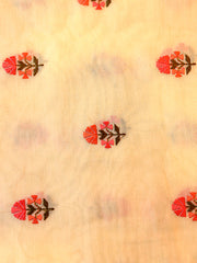 Signoraa Chanderi Cotton Butti Embroidery Fabric – PMT012314C   PMT012314LY