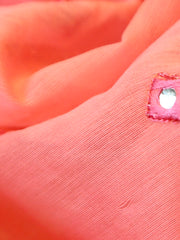 Signoraa Pink Chanderi Mirror Fabric – PMT012401
