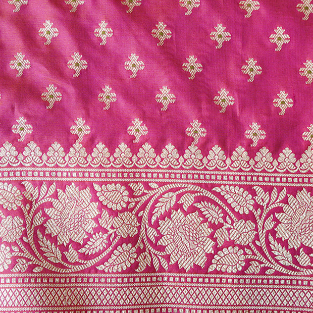 SIGNORAA BANARAS SILK FABRIC - PMT013404