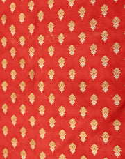 Signoraa Red Silk With Zari Butti - PMT011610