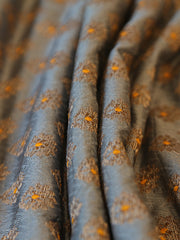 Signoraa Grey Silk Antique Butti Meenakari Weaving Fabric – PMT012418