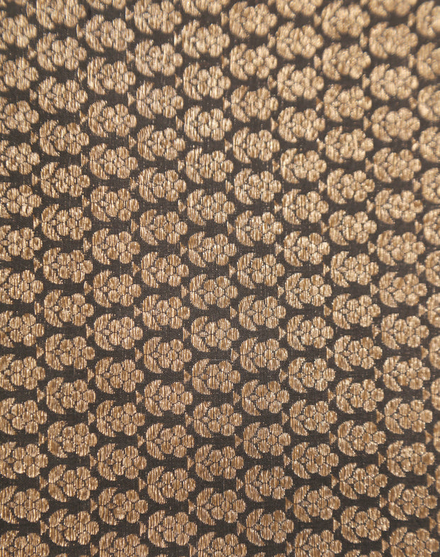 Signoraa Black Silk With Antique - PMT011473