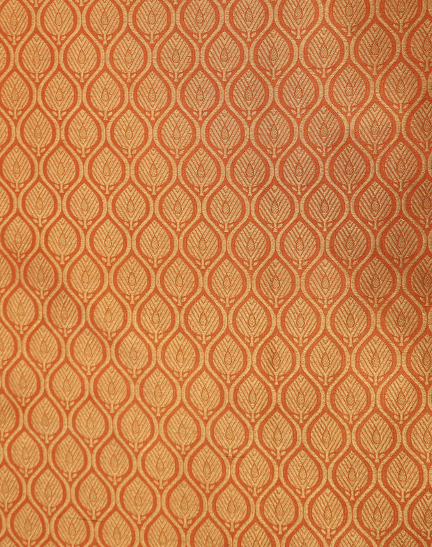 Signoraa Mustard Silk With Silver Work - PMT012079