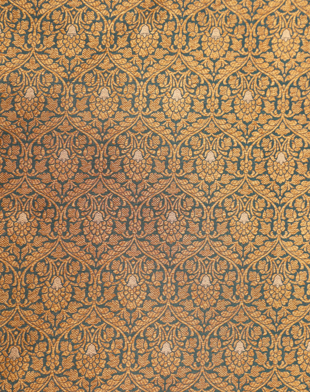 Signoraa Green Silk With Antique Zari - PMT012458