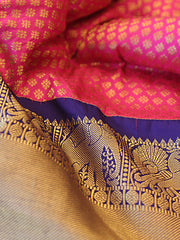 Signoraa Rani Kanjivaram Silk Zari Butti Fabric – PMT012588