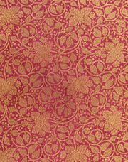 Signoraa Majenta Silk With Antique - PMT012086