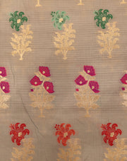 Signoraa L-Green Silk With Thread And Zari Weaving - PMT010149
