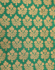 Signoraa C-Green Silk Brocade With Weaving - PMT011624