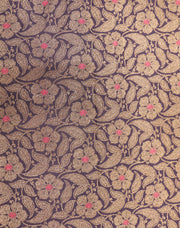 Signoraa Navy Blue Silk Antique And Meenakari - PMT011082