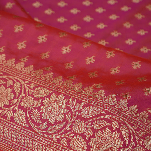 SIGNORAA BANARAS SILK FABRIC - PMT013404