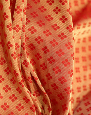 Signoraa Red Brocade Zari With Thread Butti Weaving - PMT011817