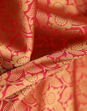 Signoraa Pink Silk Brocade With Weaving - PMT05222