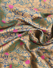 Signoraa Green Silk With Antique Weaving - PMT011069