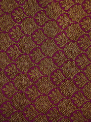 Signoraa Magenta Silk Gold Antique Weaving Fabric – PMT012531