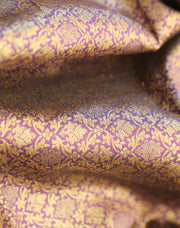 Signoraa Purple Silk With Zari Weaving - PMT010922