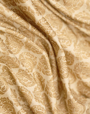 Signoraa Off White Silk With Antique Design Motifs - PMT011512
