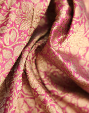 Signoraa Majenta Silk With Antique - PMT012086