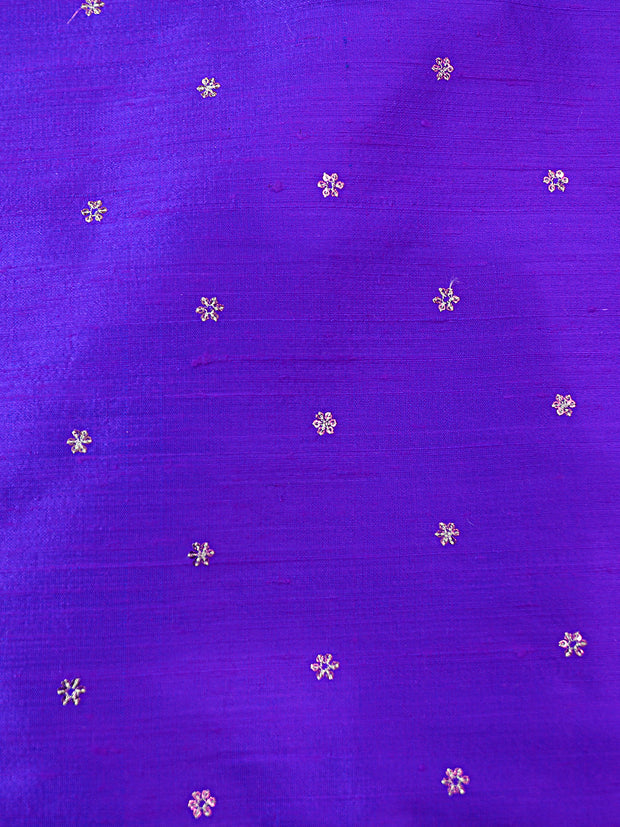 Signoraa Raw Silk Sequence Butti Fabric – PMT012562R PMT012562P PMT012562NB