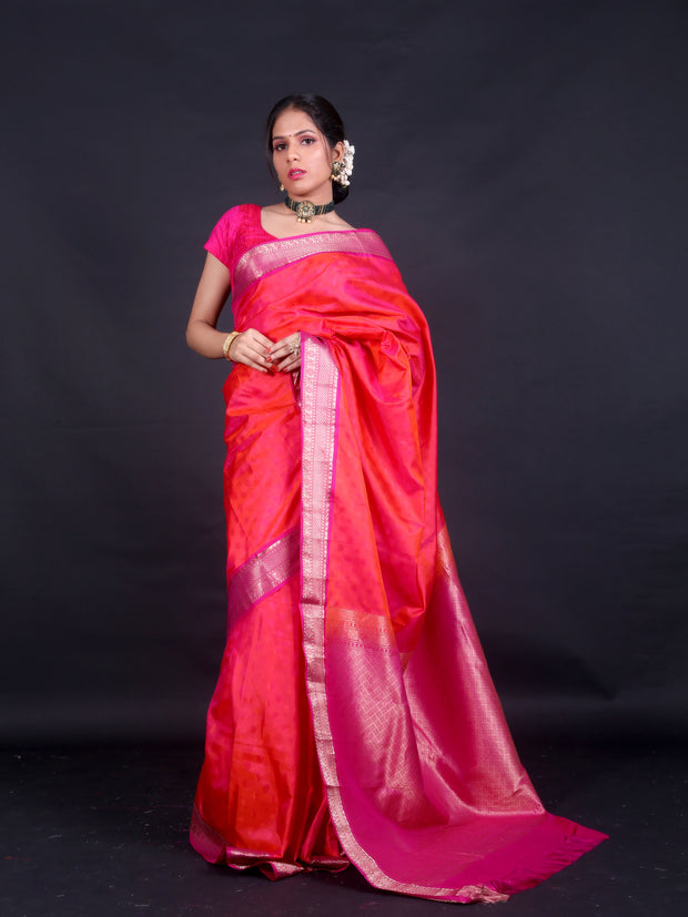 Signoraa Rani Silk Gold Zari Saree – KSL02998