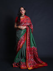 Signoraa Pinkish Gold Zari Kota Tissue Handloom Saree – KTJ03832