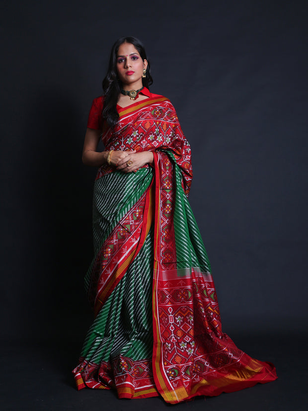 Signoraa Pinkish Gold Zari Kota Tissue Handloom Saree – KTJ03832